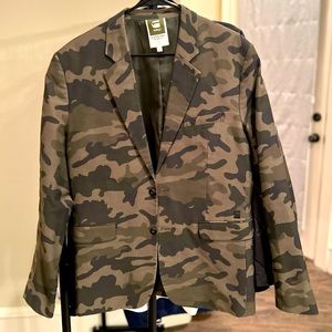 Mens Gstar Camo Blazer